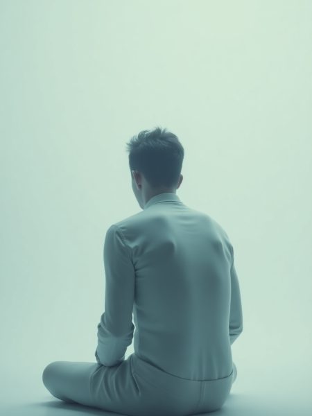 pessoa em pensamento